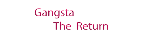 Логотип Gangsta: The Return