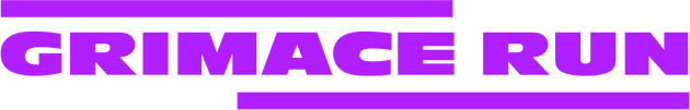 Логотип Grimace Run