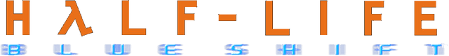 Логотип Half-Life: Blue Shift