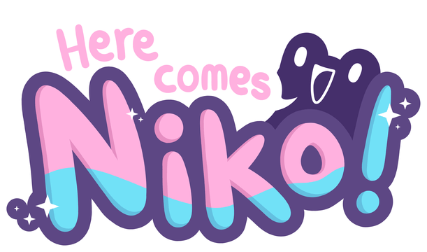 Логотип Here Comes Niko!