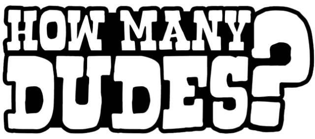 Логотип How Many Dudes?