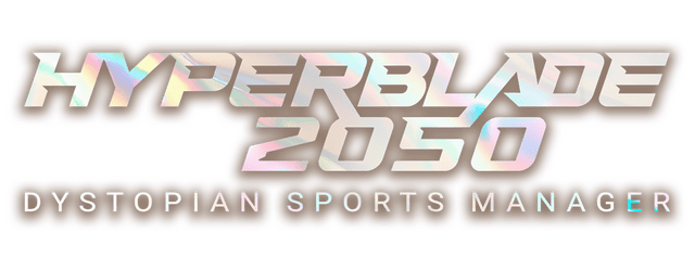 Логотип HyperBlade 2050 - Dystopian Sports Manager