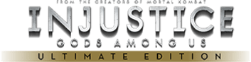 Логотип Injustice: Gods Among Us Ultimate Edition