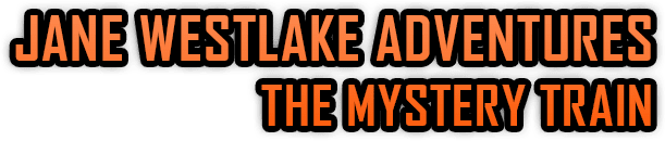 Логотип Jane Westlake Adventures - The Mystery Train