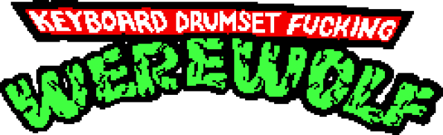 Логотип Keyboard Drumset Fucking Werewolf