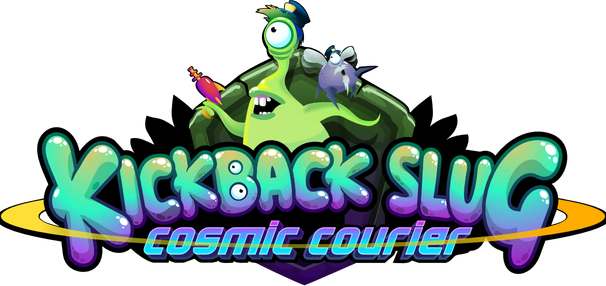 Логотип Kickback Slug: Cosmic Courier