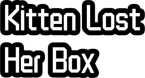 Логотип Kitten Lost Her Box