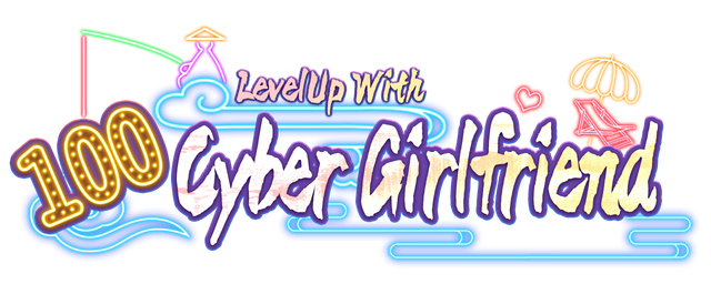 Логотип LevelUp With 100 Cyber Girlfriend