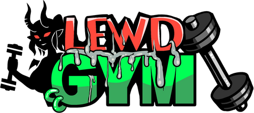 Логотип LEWD GYM