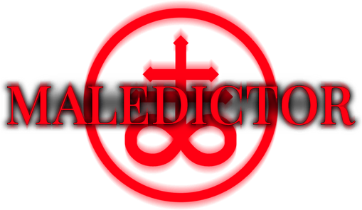Логотип MALEDICTOR