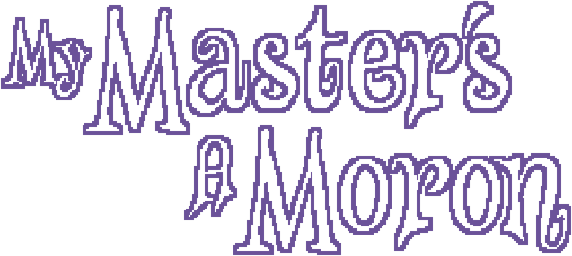 Логотип My Master's A Moron