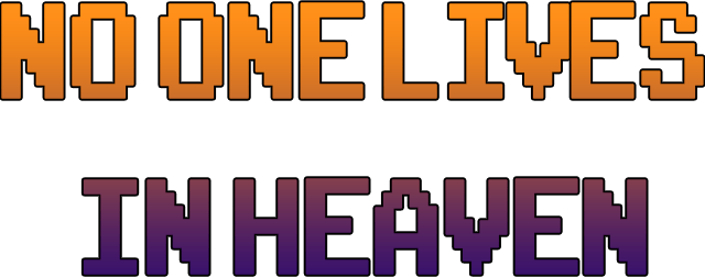 Логотип No one lives in heaven