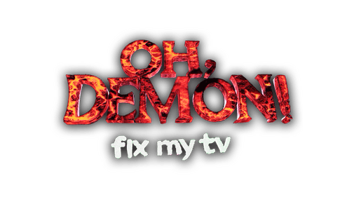 Логотип OH DEMON! Fix my TV