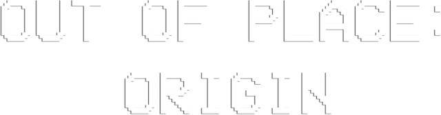 Логотип Out of Place: Origin