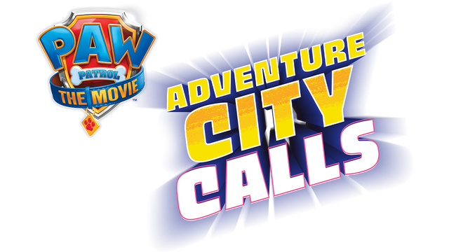 Логотип PAW Patrol The Movie: Adventure City Calls