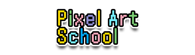 Логотип Pixel Art School