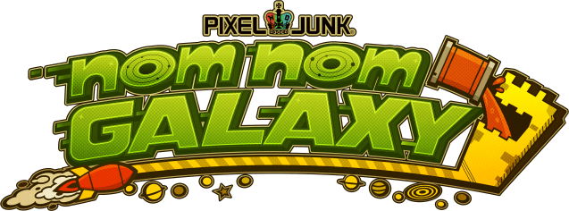 Логотип PixelJunk Nom Nom Galaxy
