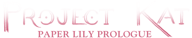 Логотип Project Kat - Paper Lily Prologue