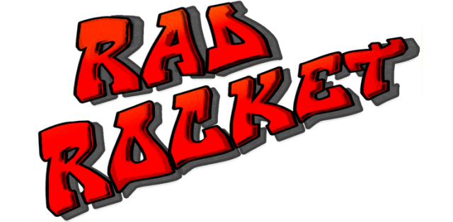 Логотип Rad Rocket