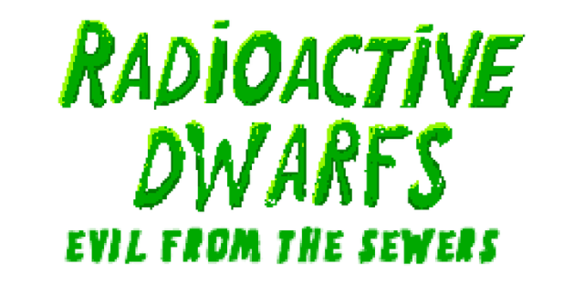 Логотип Radioactive Dwarfs: Evil From The Sewers