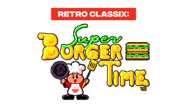 Логотип Retro Classix: Super BurgerTime