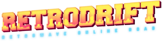 Логотип RetroDrift: Retrowave Online Road