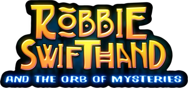 Логотип Robbie Swifthand and the Orb of Mysteries