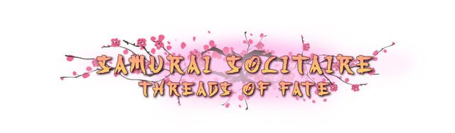 Логотип Samurai Solitaire. Threads of Fate