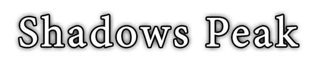 Логотип Shadows Peak