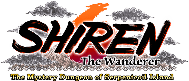 Логотип Shiren the Wanderer: The Mystery Dungeon of Serpentcoil Island