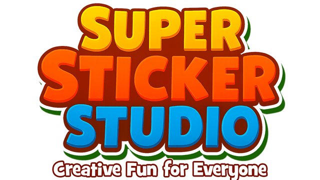 Логотип Super Sticker Studio - Creative Fun for Everyone