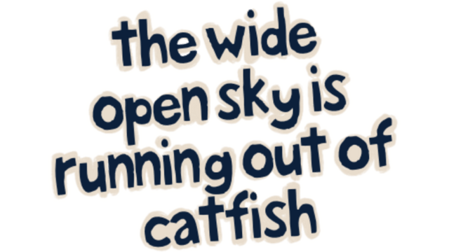 Логотип The Wide Open Sky is Running out of Catfish