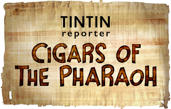 Логотип Tintin Reporter - Cigars of the Pharaoh