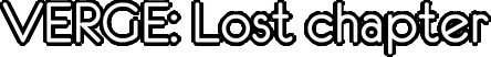 Логотип VERGE:Lost chapter