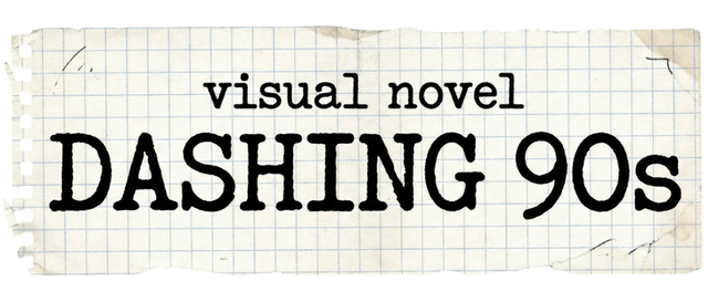 Логотип Visual novel: Dashing 90s