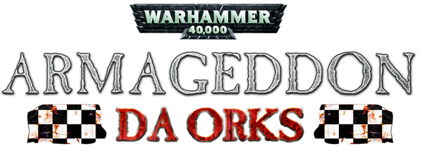 Логотип Warhammer 40,000: Armageddon - Da Orks