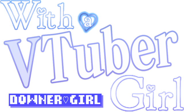 Логотип With a VTuber Girl
