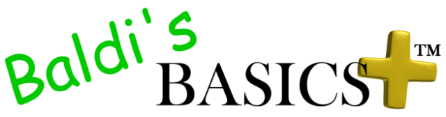 Логотип Baldi's Basics Plus