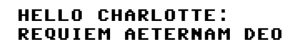 Логотип Hello Charlotte EP2: Requiem Aeternam Deo