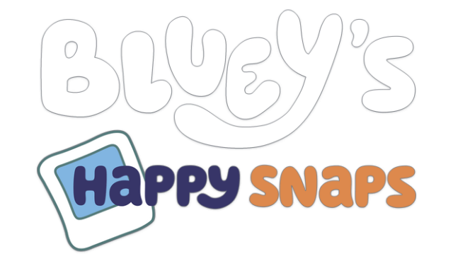 Логотип Bluey's Happy Snaps