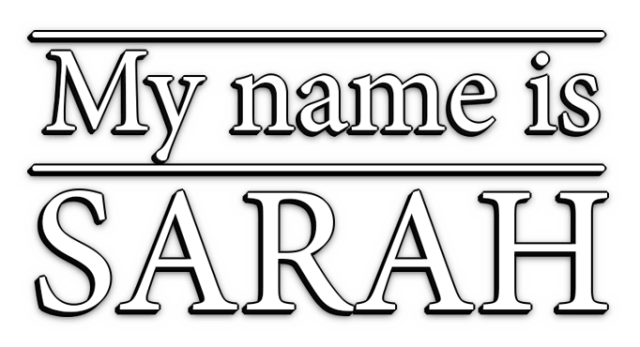 Логотип My Name is Sarah