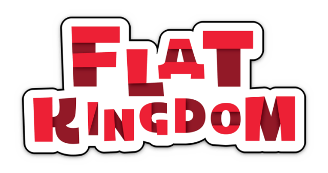 Логотип Flat Kingdom Paper's Cut Edition