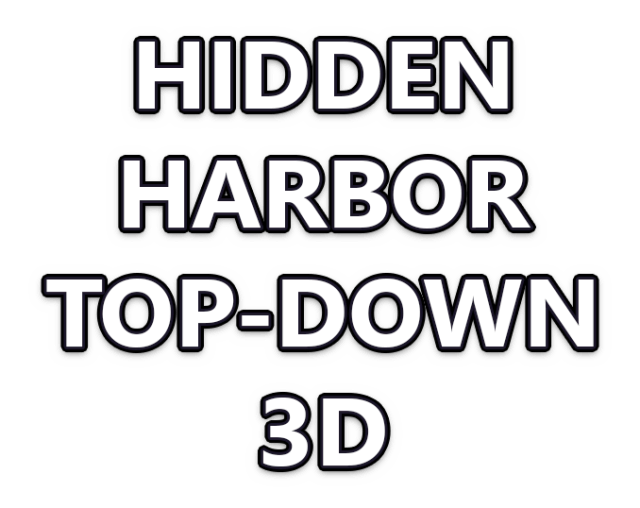 Логотип Hidden Harbor Top-Down 3D